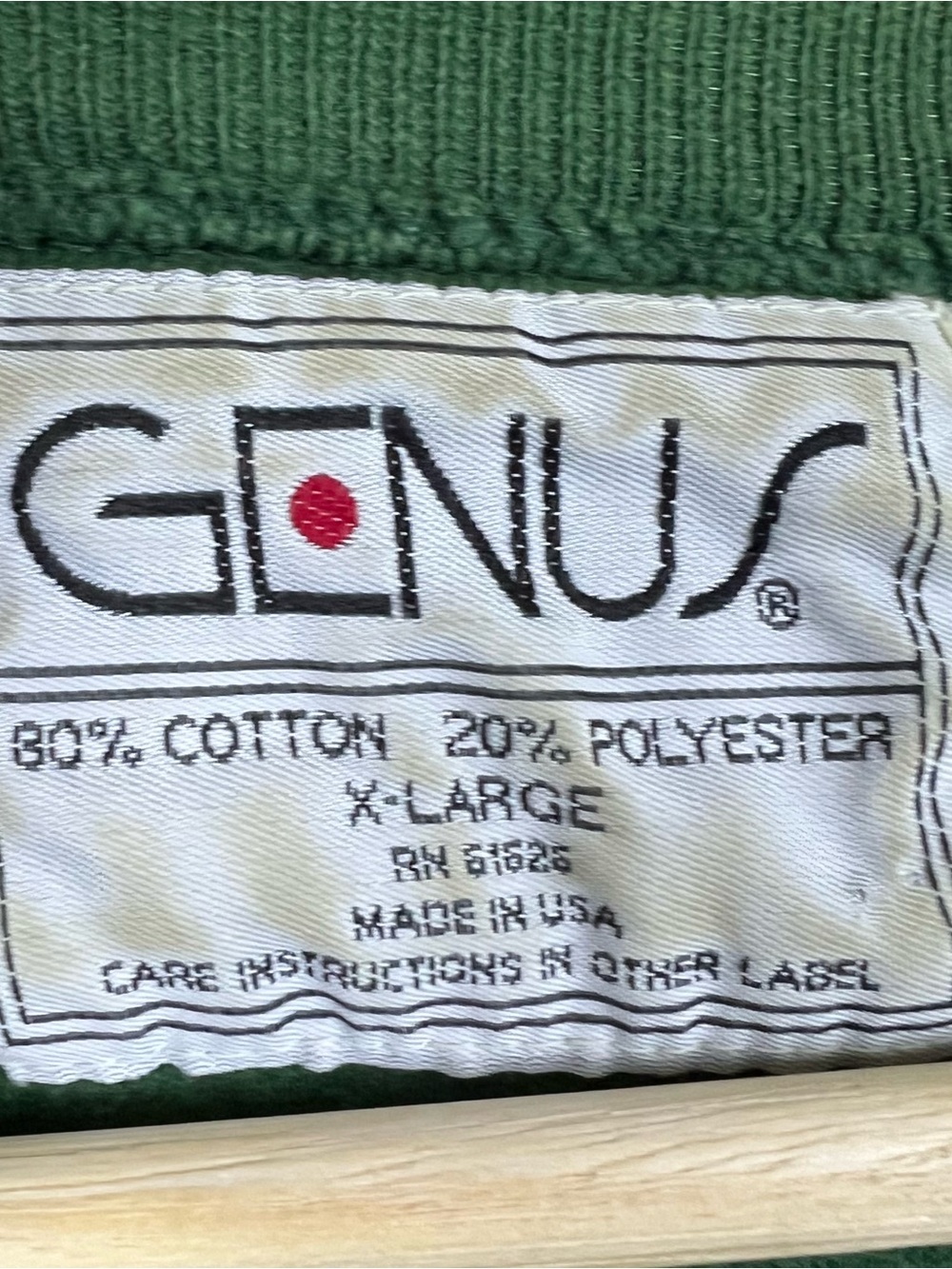 Vtg 90s Genius Genus Disney Classic Mickey Mouse Sweatshirt Made in USA XL - Picture 4 of 9